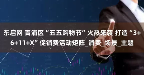 东启网 青浦区“五五购物节”火热来袭 打造“3+6+11+X”促销费活动矩阵_消费_场景_主题