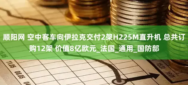 顺阳网 空中客车向伊拉克交付2架H225M直升机 总共订购12架 价值8亿欧元_法国_通用_国防部
