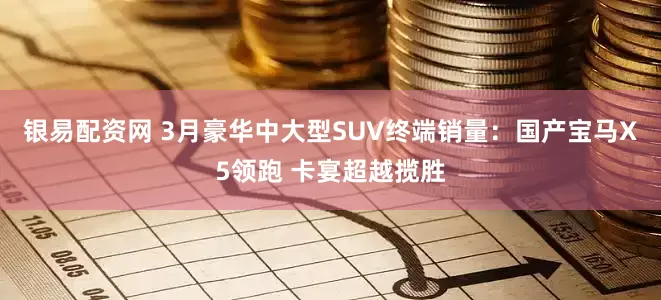 银易配资网 3月豪华中大型SUV终端销量：国产宝马X5领跑 卡宴超越揽胜